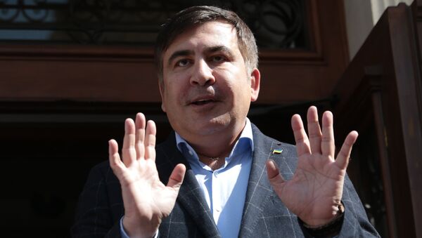 Бывший президент Грузии, экс-губернатор Одесской области Михаил Саакашвили. Архивное фото Бывший президент Грузии, экс-губернатор Одесской области Михаил Саакашвили. Архивное фото