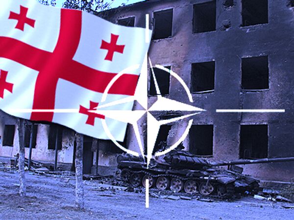 ГРУЗИЯ: В НАТО ЧЕРЕЗ ЦХИНВАЛ? ГРУЗИЯ: В НАТО ЧЕРЕЗ ЦХИНВАЛ?