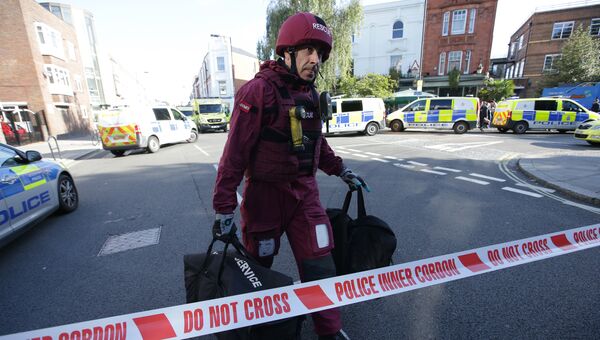 Ситуация у станции метро Parsons Green в Лондоне. 15 сентября 2017 Ситуация у станции метро Parsons Green в Лондоне. 15 сентября 2017