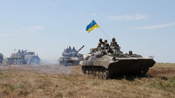 Военнослужащие ВСУ на востоке Украины Военнослужащие ВСУ на востоке Украины