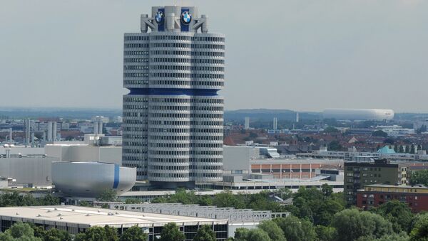 Штаб-квартира автоконцерна BMW. Архивное фото Штаб-квартира автоконцерна BMW. Архивное фото
