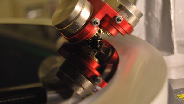 Vinyl record cutting machine на производстве в Санкт-Петербурге. Vinyl record cutting machine на производстве в Санкт-Петербурге.