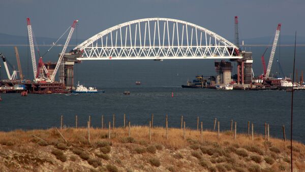 Строительство Крымского моста Строительство Крымского моста