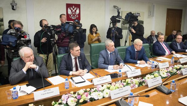 Заседание Временной комиссии по защите суверенитета России в Совете Федерации. 5 октября 2017 Заседание Временной комиссии по защите суверенитета России в Совете Федерации. 5 октября 2017