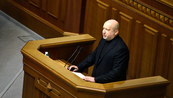 Секретарь совета нацбезопасности и обороны Украины Александр Турчинов. Архивное фото Секретарь совета нацбезопасности и обороны Украины Александр Турчинов. Архивное фото