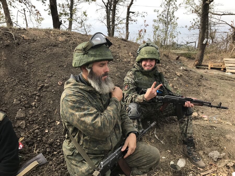 Бойцы разведывательно-штурмового батальона, Донбасс Бойцы разведывательно-штурмового батальона, Донбасс