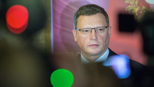 Временно исполняющий обязанности губернатора Омской области Александр Бурков. Архивное фото Временно исполняющий обязанности губернатора Омской области Александр Бурков. Архивное фото