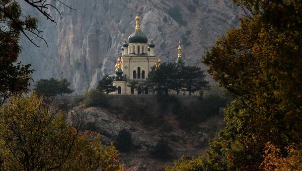 Церковь Воскресения Христова в поселке городского типа Форос в Крыму Церковь Воскресения Христова в поселке городского типа Форос в Крыму