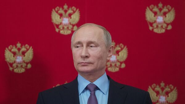 Президент РФ Владимир Путин. Архивное фото Президент РФ Владимир Путин. Архивное фото