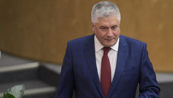 Министр внутренних дел РФ Владимир Колокольцев. Архивное фото Министр внутренних дел РФ Владимир Колокольцев. Архивное фото