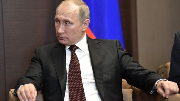 Президент РФ Владимир Путин во время встречи с президентом Турции Реджепом Тайипом Эрдоганом. 13 ноября 2017 Президент РФ Владимир Путин во время встречи с президентом Турции Реджепом Тайипом Эрдоганом. 13 ноября 2017