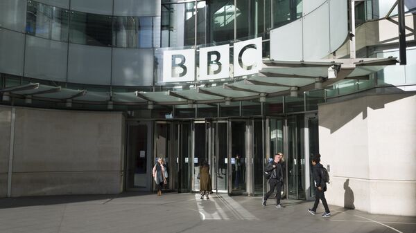 Штаб-квартира британская вещательной корпорации BBC в Лондоне Штаб-квартира британская вещательной корпорации BBC в Лондоне