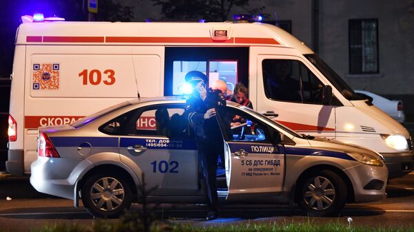 В Москве полицейский сбил насмерть пешехода