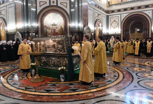 Патриарх Московский и всея Руси Кирилл возглавил торжественный молебен по случаю начала Архиерейского собор РПЦ. 29 ноября 2017 Патриарх Московский и всея Руси Кирилл возглавил торжественный молебен по случаю начала Архиерейского собор РПЦ. 29 ноября 2017