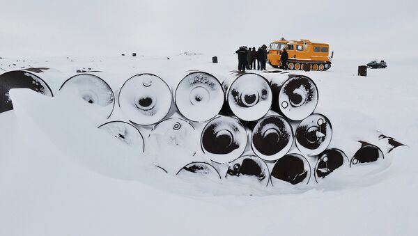 В 2018 году на острове Врангеля соберут более 600 тонн металлолома. Архивное фото В 2018 году на острове Врангеля соберут более 600 тонн металлолома. Архивное фото