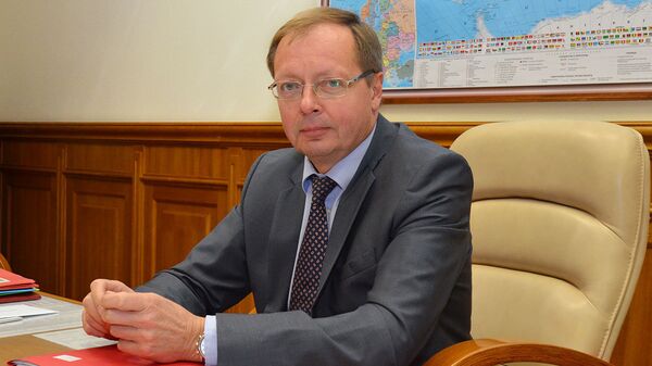 Директор Департамента общеевропейского сотрудничества МИД РФ Андрей Келин Директор Департамента общеевропейского сотрудничества МИД РФ Андрей Келин