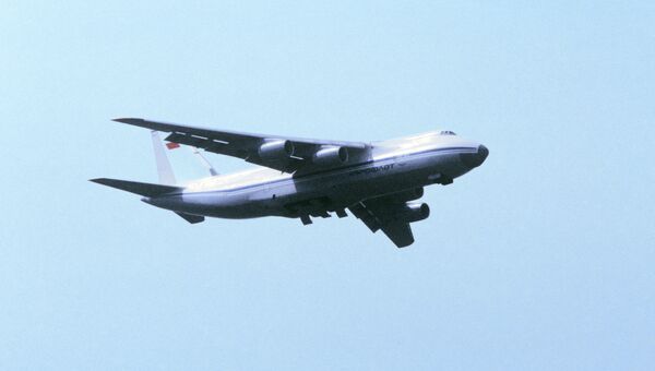 Грузовой самолет АН-124 Руслан. Архивное фото Грузовой самолет АН-124 Руслан. Архивное фото