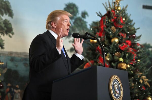 Президент США Дональд Трамп признал Иерусалим столицей Израиля. 6 декабря 2017 Президент США Дональд Трамп признал Иерусалим столицей Израиля. 6 декабря 2017