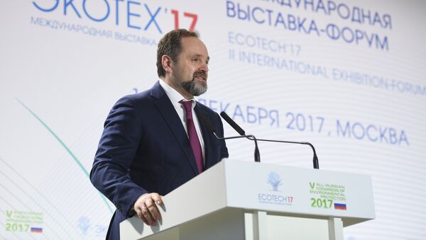 Министр природных ресурсов и экологии РФ Сергей Донской. Архивное фото Министр природных ресурсов и экологии РФ Сергей Донской. Архивное фото