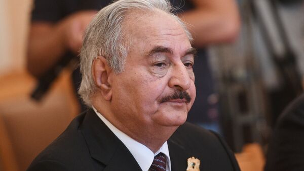 Командующий Ливийской национальной армией Халифа Хафтар. Архивное фото Командующий Ливийской национальной армией Халифа Хафтар. Архивное фото
