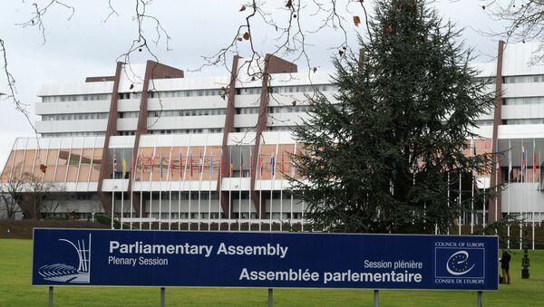 Дворец Европы в Страсбурге, где проходят заседания Парламентской ассамблеи Совета Европы. Архивное фото Дворец Европы в Страсбурге, где проходят заседания Парламентской ассамблеи Совета Европы. Архивное фото