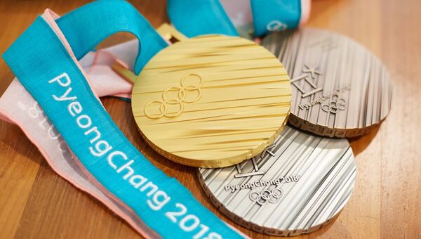 Медали Олимпийских игр-2018 в Пхенчхане. Архивное фото Медали Олимпийских игр-2018 в Пхенчхане. Архивное фото