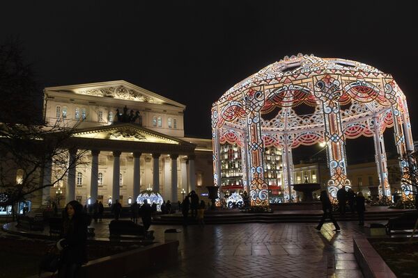 Новогодняя иллюминация в Москве Новогодняя иллюминация в Москве