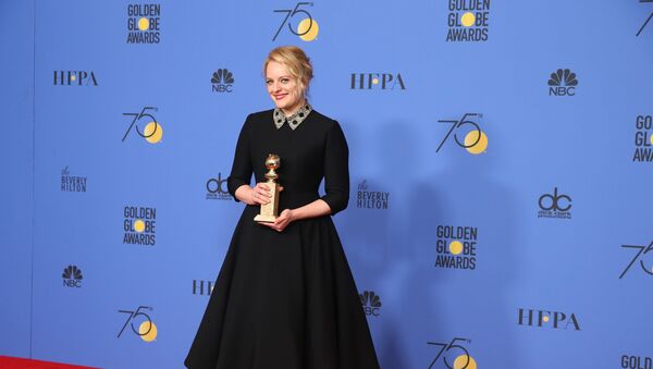 Вручение Золотого глобуса сериалу Рассказ служанки. 01.08.18 Вручение Золотого глобуса сериалу Рассказ служанки. 01.08.18
