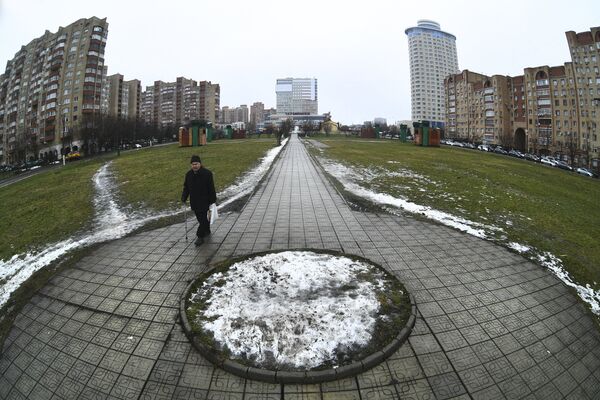Аномально теплая погода в Москве Аномально теплая погода в Москве
