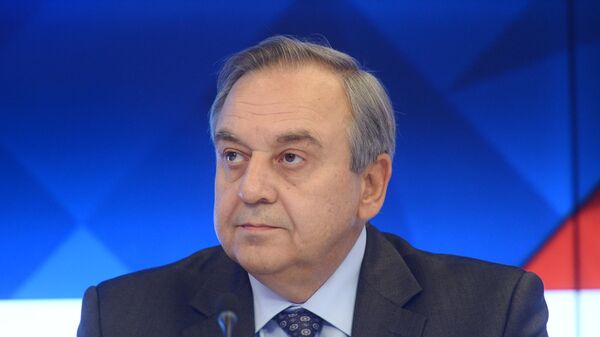 Заместитель председателя Совета министров Республики Крым - постоянный представитель Республики Крым при президенте РФ Георгий Мурадов. Архивное фото Заместитель председателя Совета министров Республики Крым - постоянный представитель Республики Крым при президенте РФ Георгий Мурадов. Архивное фото