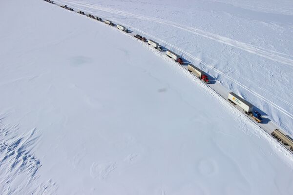 Dalton Highway на Аляске Dalton Highway на Аляске