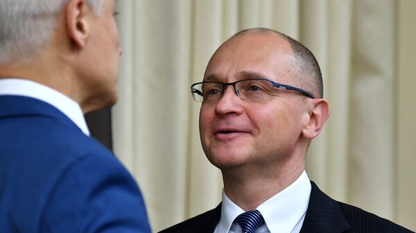 Первый заместитель руководителя администрации президента РФ Сергей Кириенко Первый заместитель руководителя администрации президента РФ Сергей Кириенко