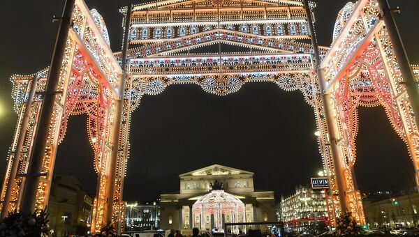 Новогодняя иллюминация в Москве Новогодняя иллюминация в Москве