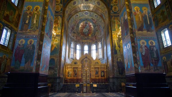 Мозаичные интерьеры собора Спаса на Крови в Санкт-Петербурге Мозаичные интерьеры собора Спаса на Крови в Санкт-Петербурге