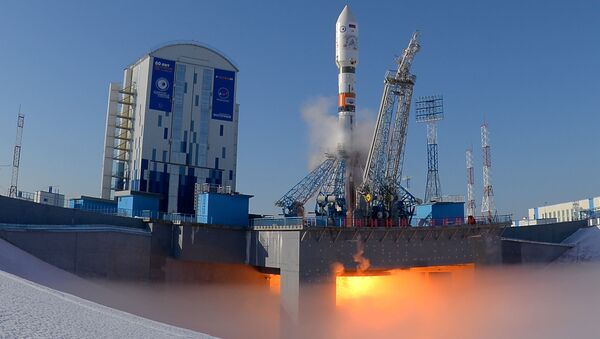 Старт ракеты-носителя Союз-2.1а с космодрома Восточный. Архивное фото Старт ракеты-носителя Союз-2.1а с космодрома Восточный. Архивное фото