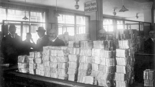 Гиперинфляция в Веймарской республике Гиперинфляция в Веймарской республике