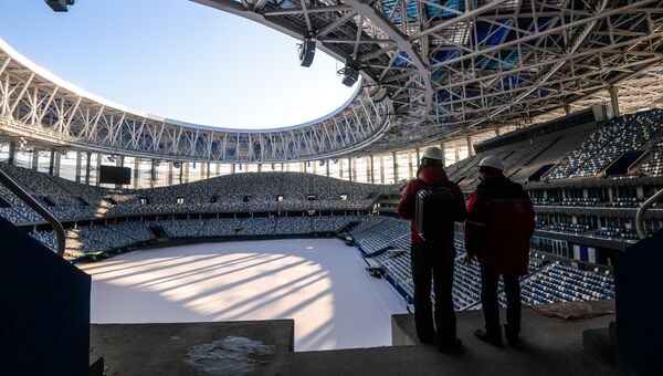 Стадион Нижний Новгород, где пройдут матчи чемпионата мира по футболу 2018 Стадион Нижний Новгород, где пройдут матчи чемпионата мира по футболу 2018