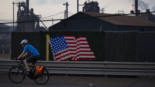 Cталелитейный завод в Брэддоке, США Cталелитейный завод в Брэддоке, США