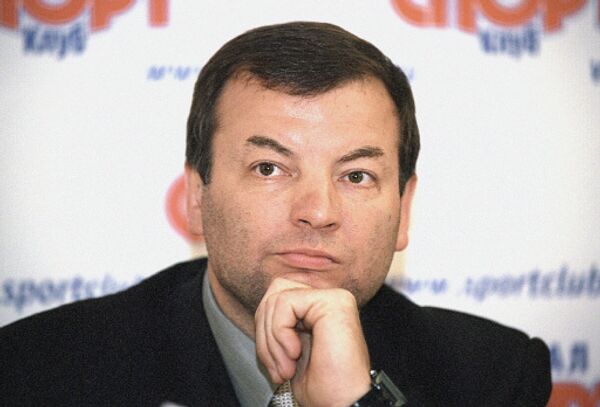 Глава спортивного общества ЦСКА Сергей Кущенко Глава спортивного общества ЦСКА Сергей Кущенко