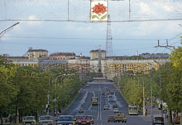 Центральный проспект города Минска Центральный проспект города Минска