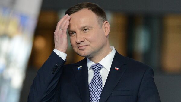 Президент Польши Анджей Дуда. Архивное фото Президент Польши Анджей Дуда. Архивное фото