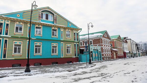 Дома в Старой Татарской слободе Дома в Старой Татарской слободе