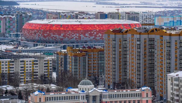 Стадион Мордовия Арена в Саранске Стадион Мордовия Арена в Саранске
