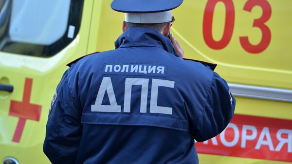 В Калужской области при опрокидывании автобуса пострадали семь человек