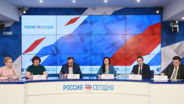 Участники пресс-конференции на тему: Приемная кампания – 2018: что ждет абитуриента в ММПЦ МИА Россия Сегодня Участники пресс-конференции на тему: Приемная кампания – 2018: что ждет абитуриента в ММПЦ МИА Россия Сегодня