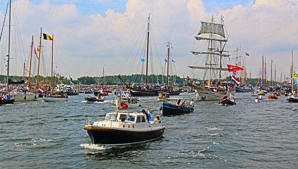 Парад судов SAIL Amsterdam Парад судов SAIL Amsterdam
