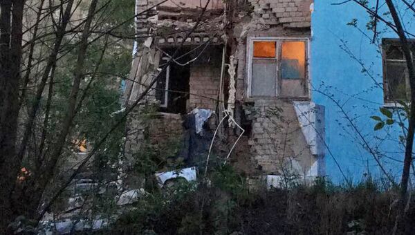 На месте обрушения части жилого дома в Саратове. 7 мая 2018 На месте обрушения части жилого дома в Саратове. 7 мая 2018