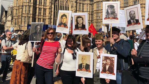 Акция Бессмертный полк в Лондоне. 9 мая 2018 года Акция Бессмертный полк в Лондоне. 9 мая 2018 года