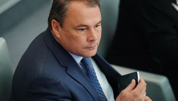 Заместитель председателя Государственной Думы РФ Петр Толстой. Архивное фото Заместитель председателя Государственной Думы РФ Петр Толстой. Архивное фото