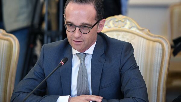 Глава МИД Германии Хайко Маас во время встречи с ИО МИД РФ Сергеем Лавровым. 10 мая 2018 Глава МИД Германии Хайко Маас во время встречи с ИО МИД РФ Сергеем Лавровым. 10 мая 2018